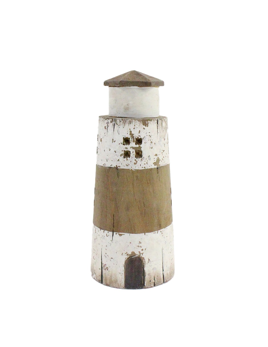 Escultura de Faro Guia de Madera 1