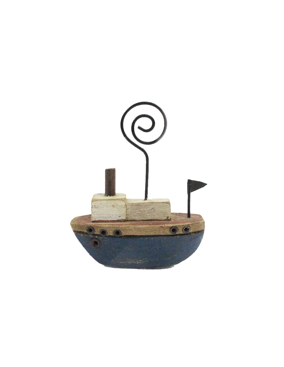 Escultura Barco de Madera 1