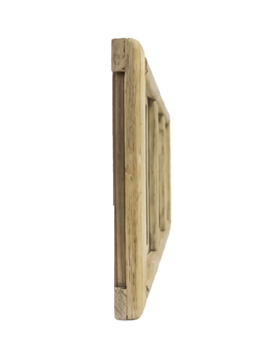 Portarretrato Rustico de madera para 4 fotos 4