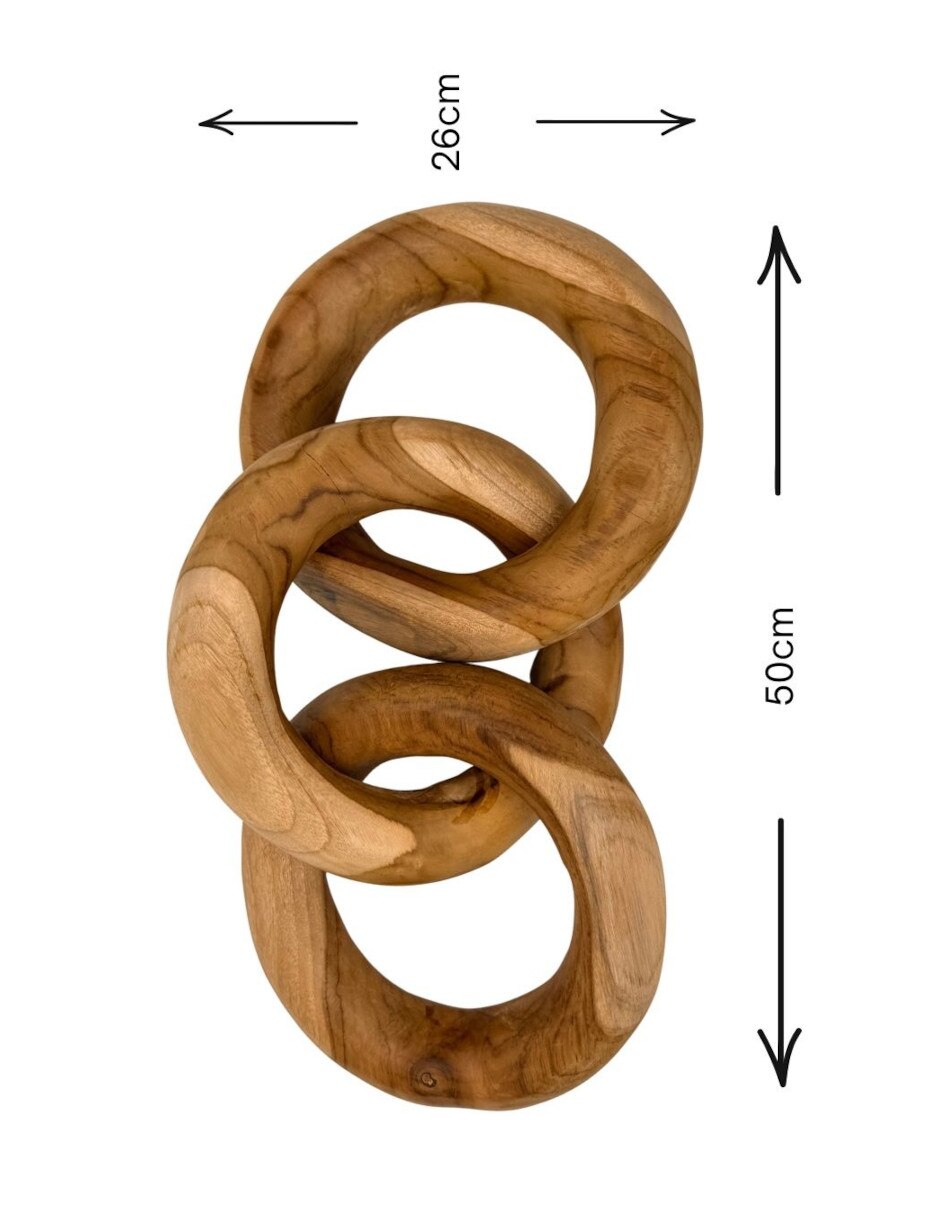 Escultura de de madera teca 5