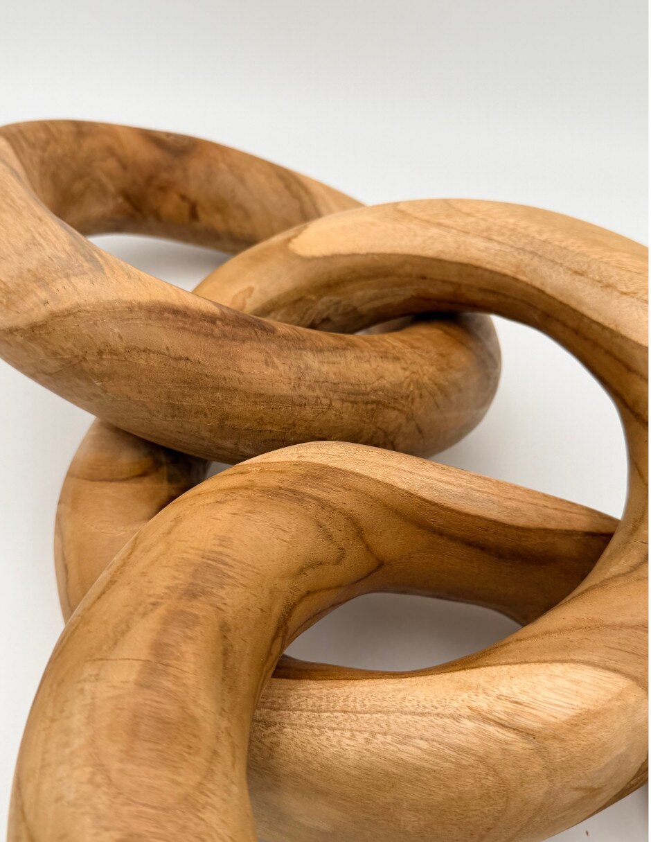 Escultura de de madera teca 3