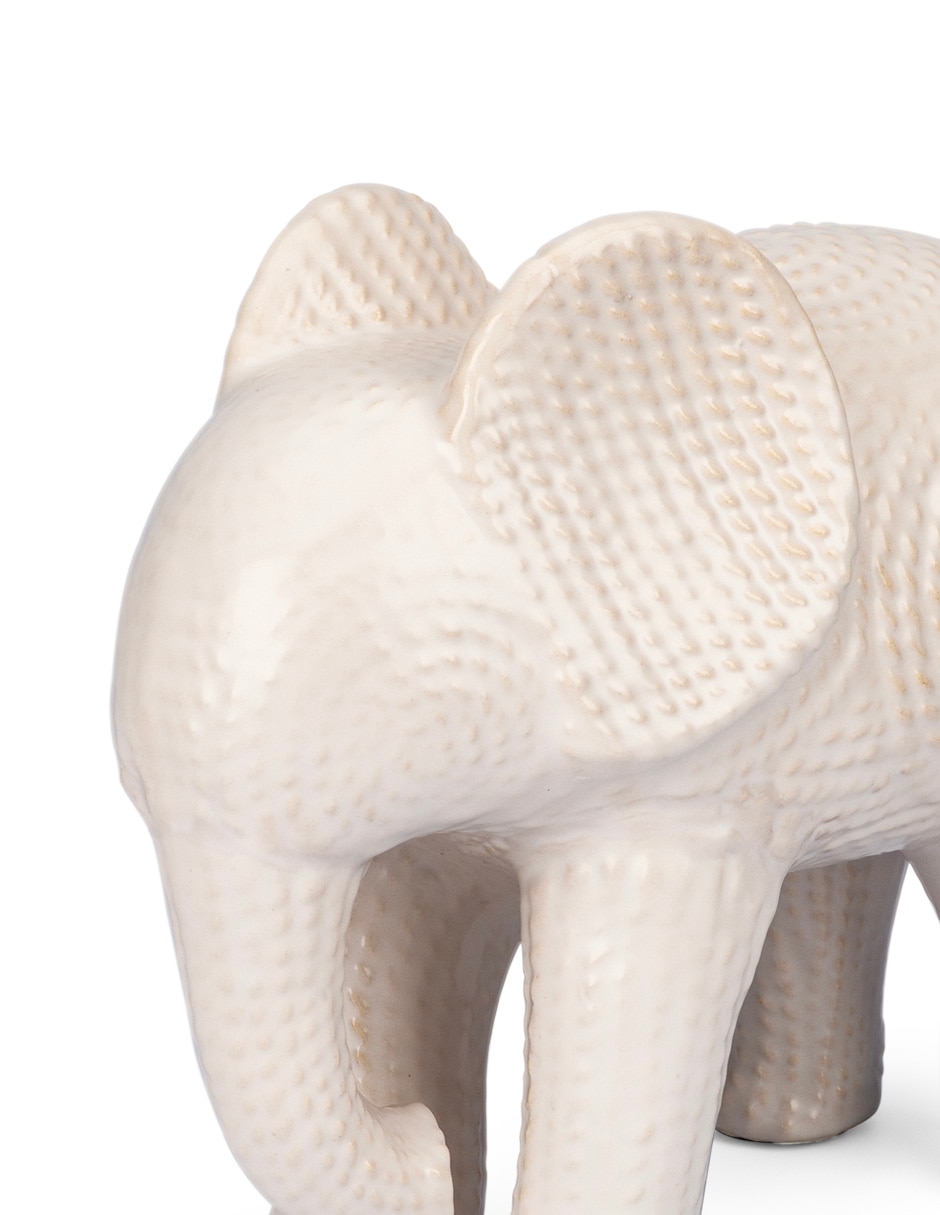 Figura de elefante de cerámica 2