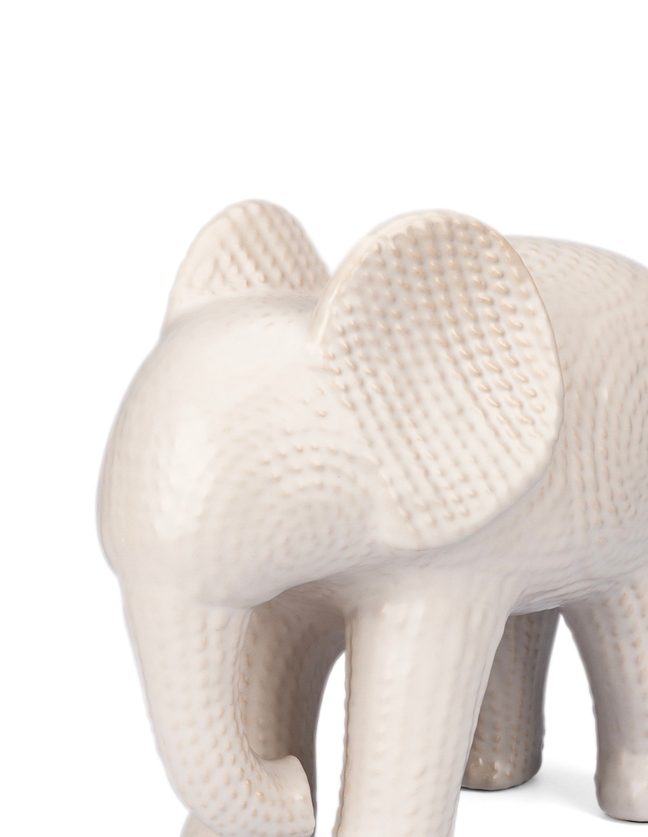 Figura de elefante de cerámica 2