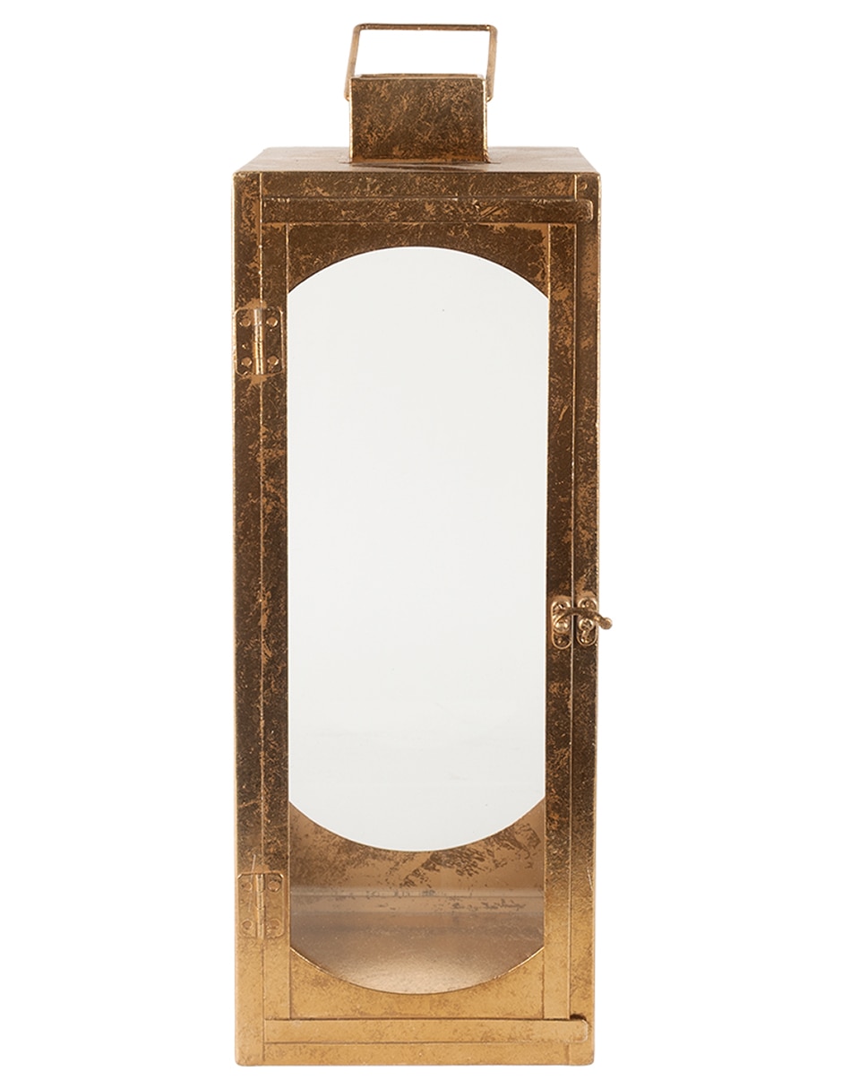 Candelabro de acero ambar 3
