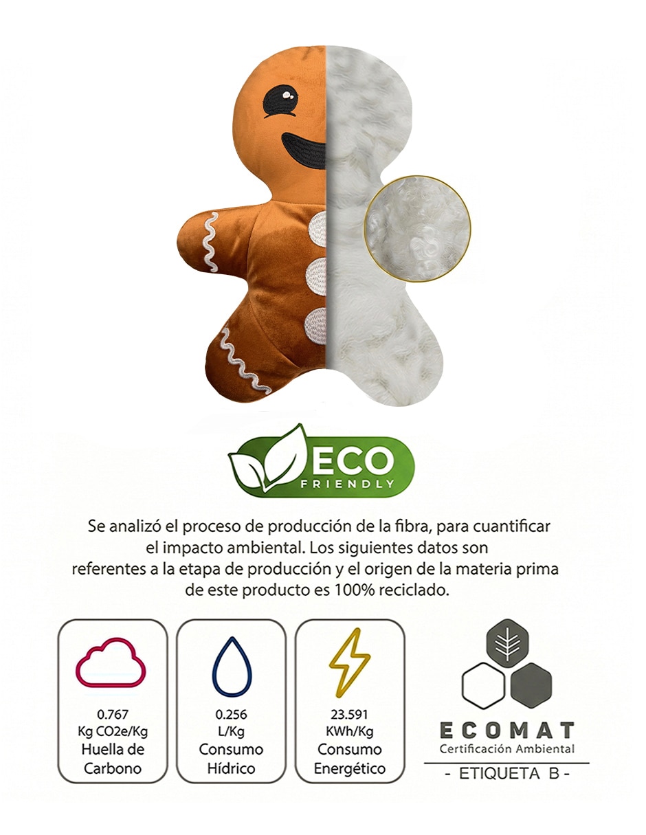Cojín decorativo personajes navideños 8