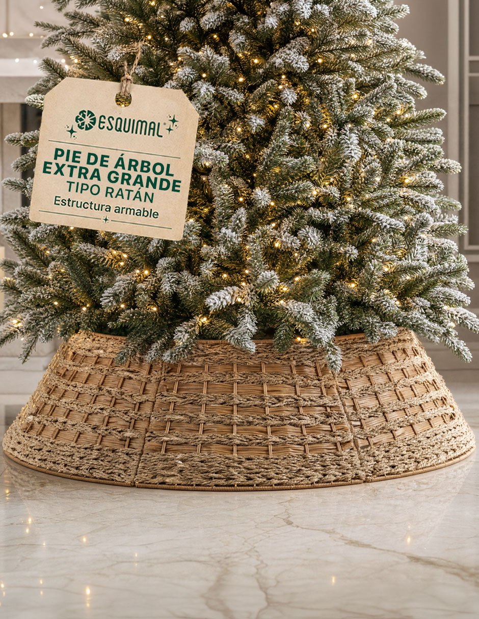Pie de árbol Trenzado Estilo Ratán estampado Ninguno 2