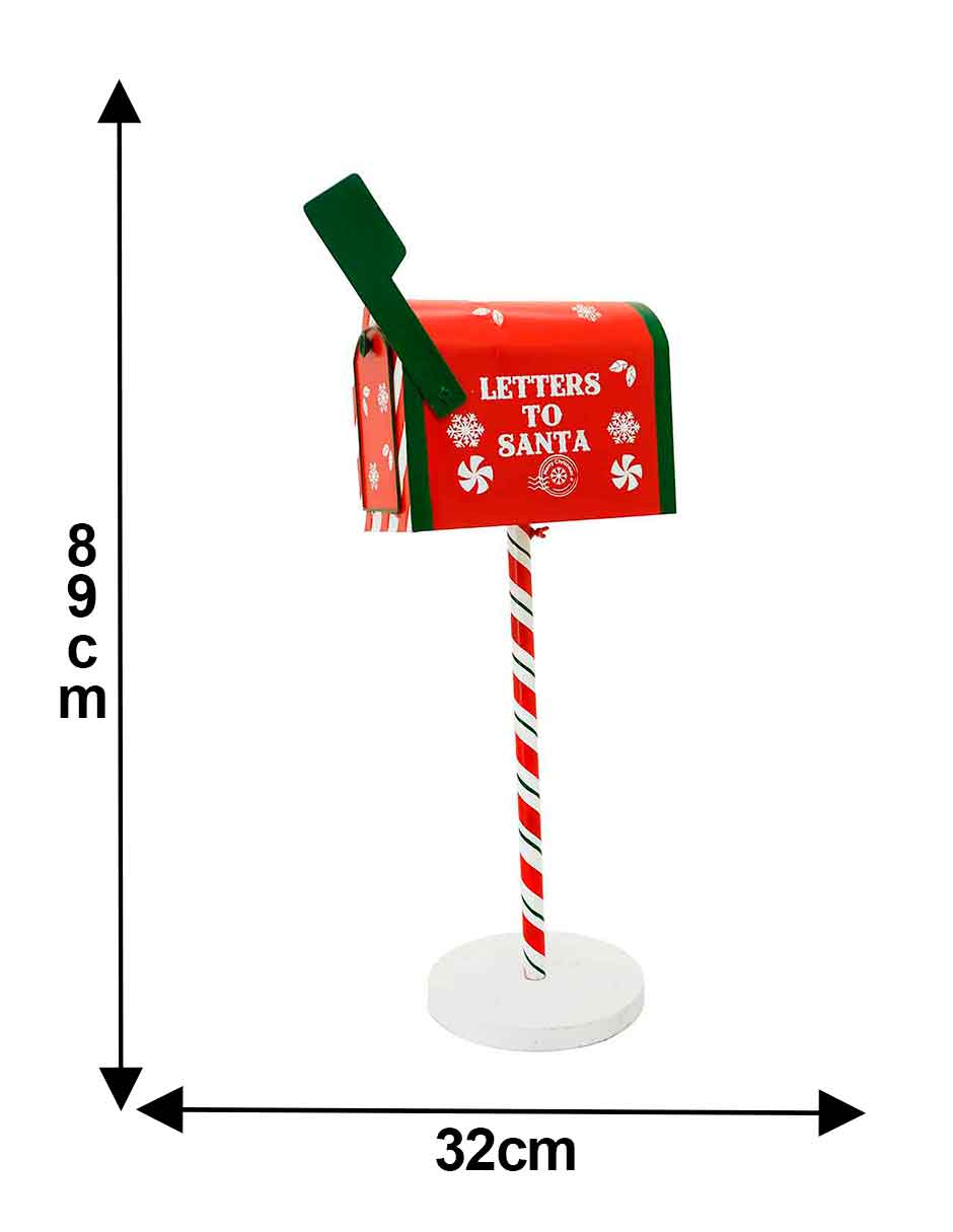 Figura de Buzón Navidad de Metal 5