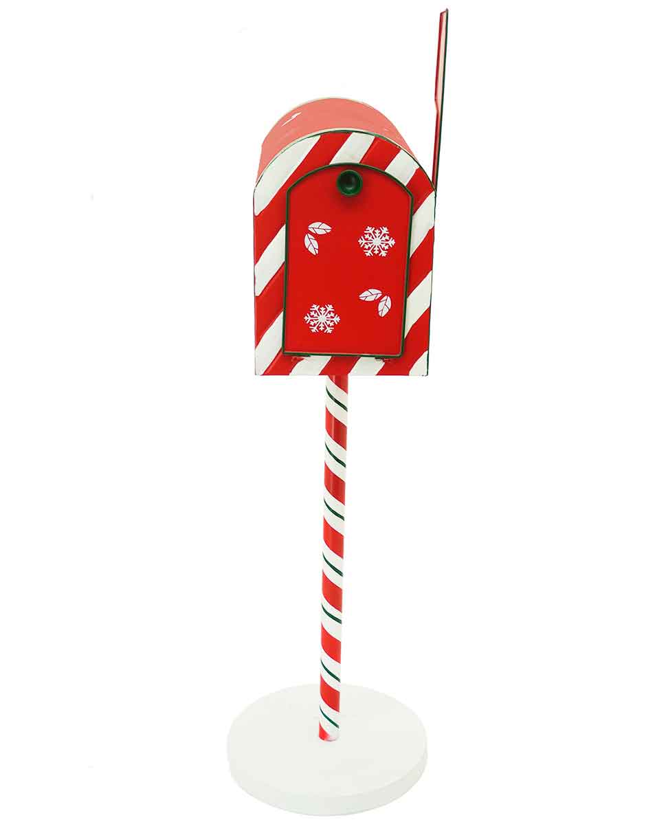 Figura de Buzón Navidad de Metal 3