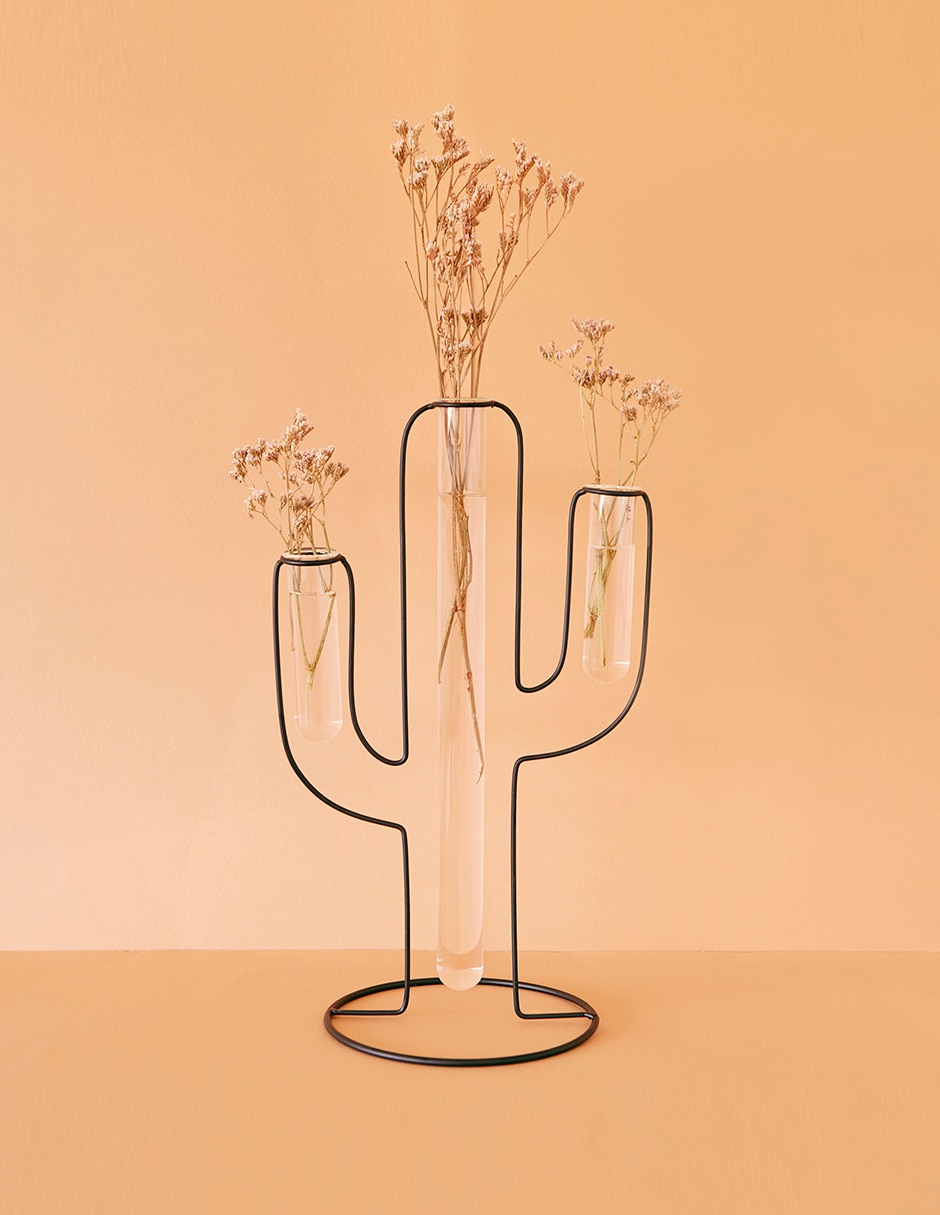 Florero de vidrio 6