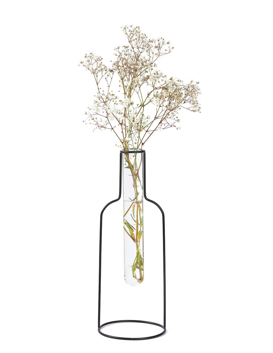 Florero de vidrio 13