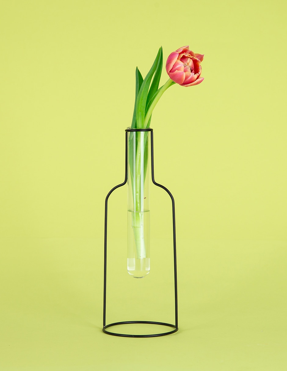 Florero de vidrio