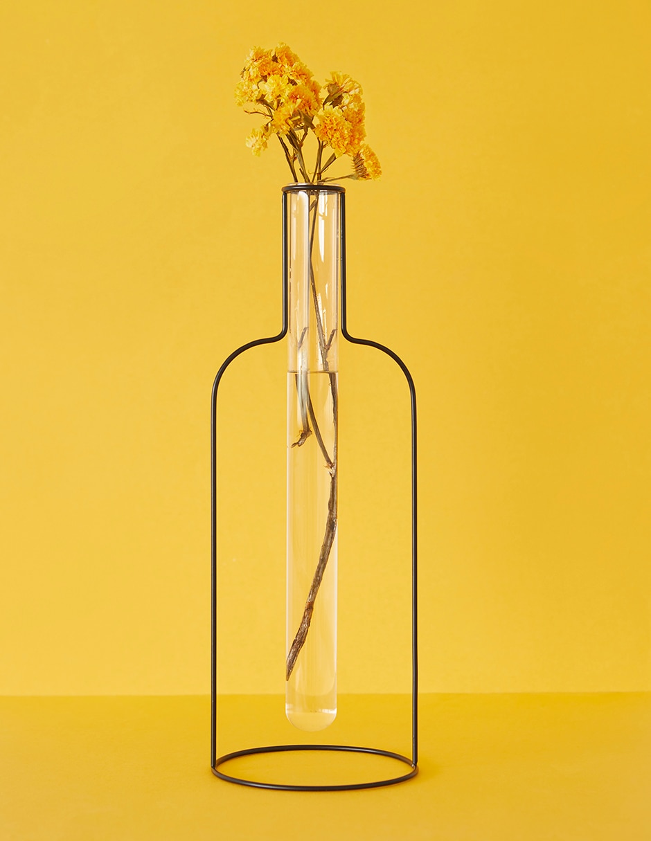 Florero de vidrio