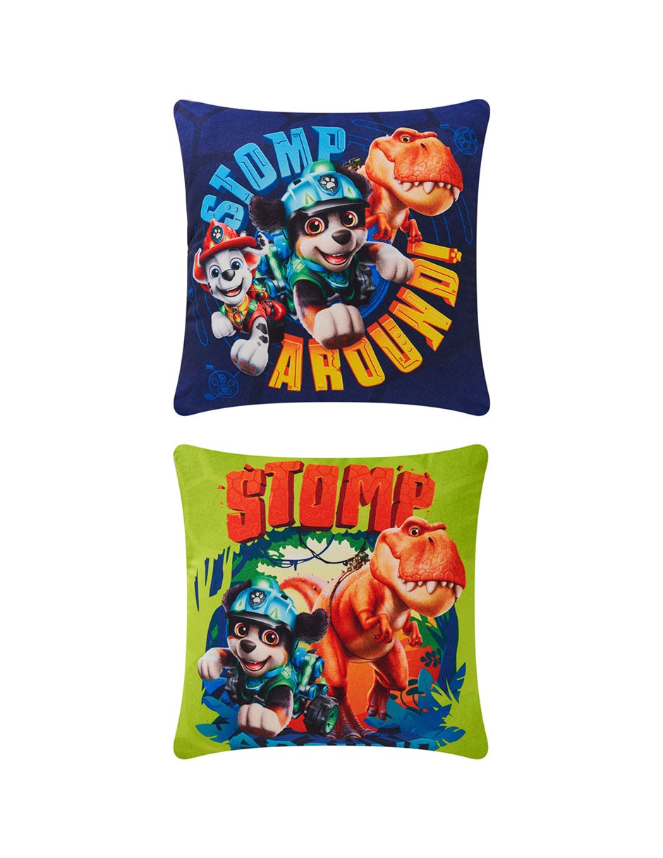 Cojín decorativo reversible around paw patrol Cojín decorativo reversible around paw patrol