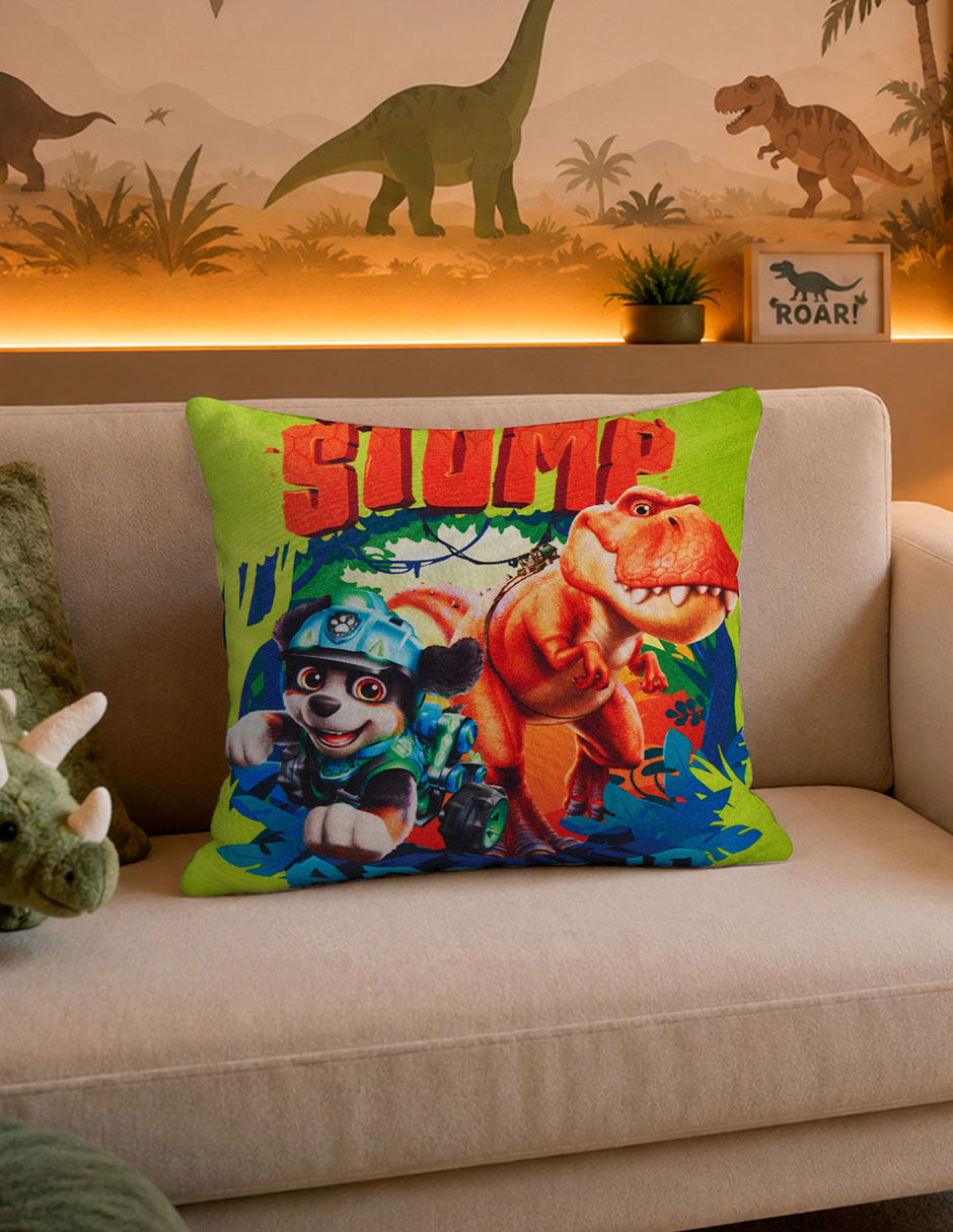 Cojín decorativo reversible around paw patrol 2