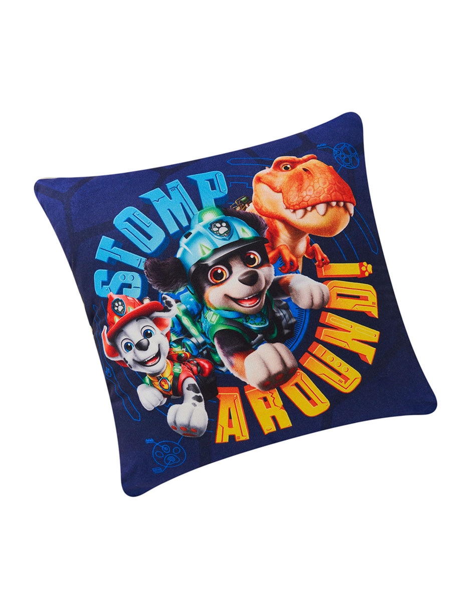 Cojín decorativo reversible around paw patrol 3