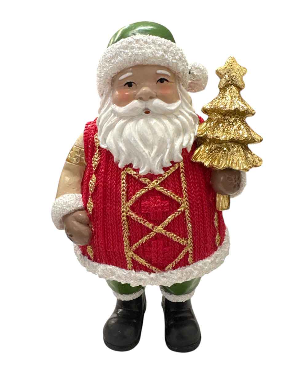 Figura de Santa Claus Navidad de Resina Figura de Santa Claus Navidad de Resina