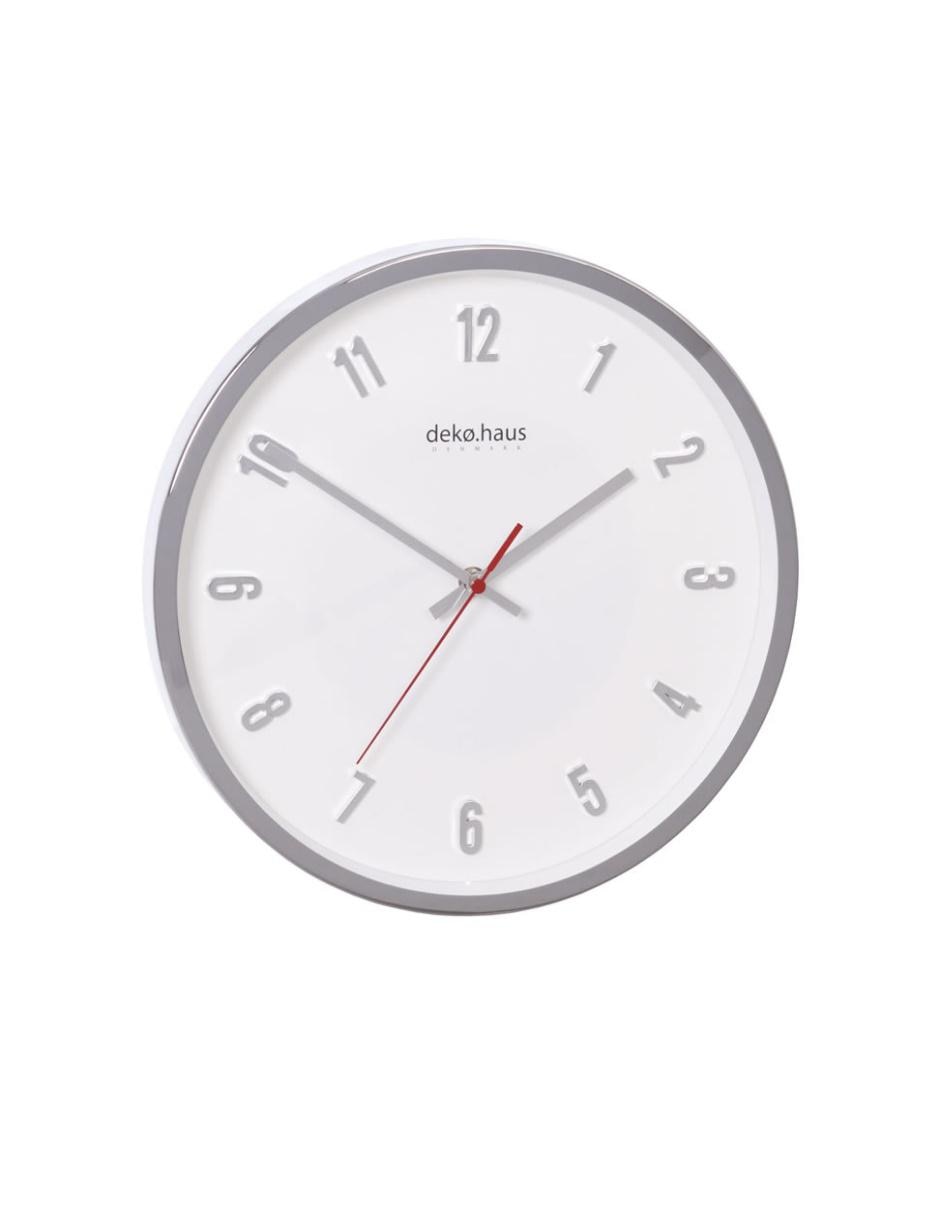 Reloj de pared de metal